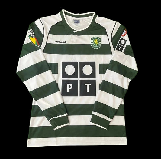 SPORTING DE LISBOA 2001 MANGA LARGA RETRO