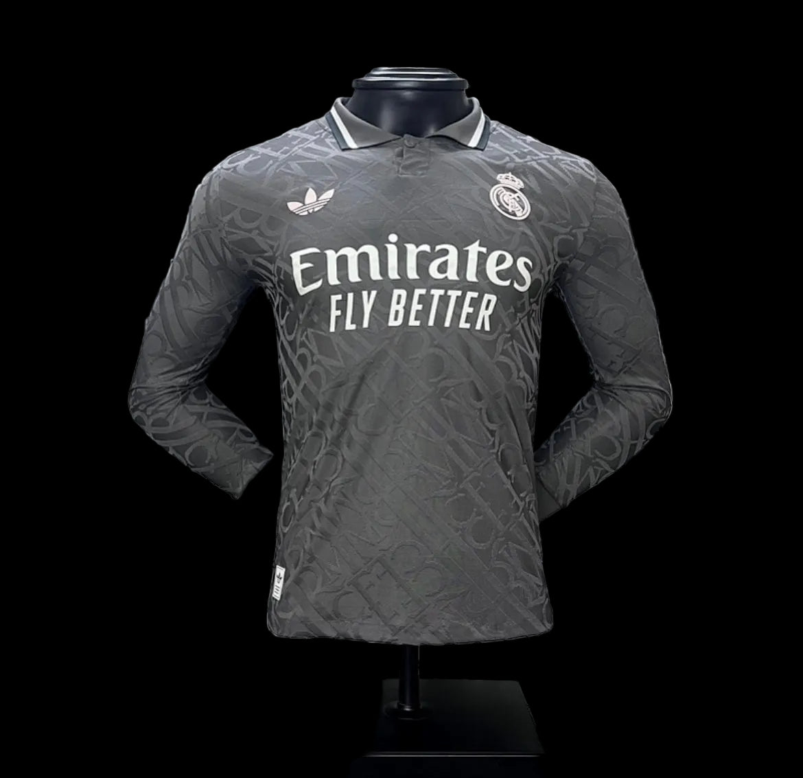 REAL MADRID TERCERA EQUIPACIÓN MANGA LARGA