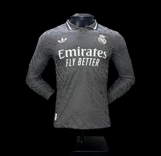 REAL MADRID TERCERA EQUIPACIÓN MANGA LARGA