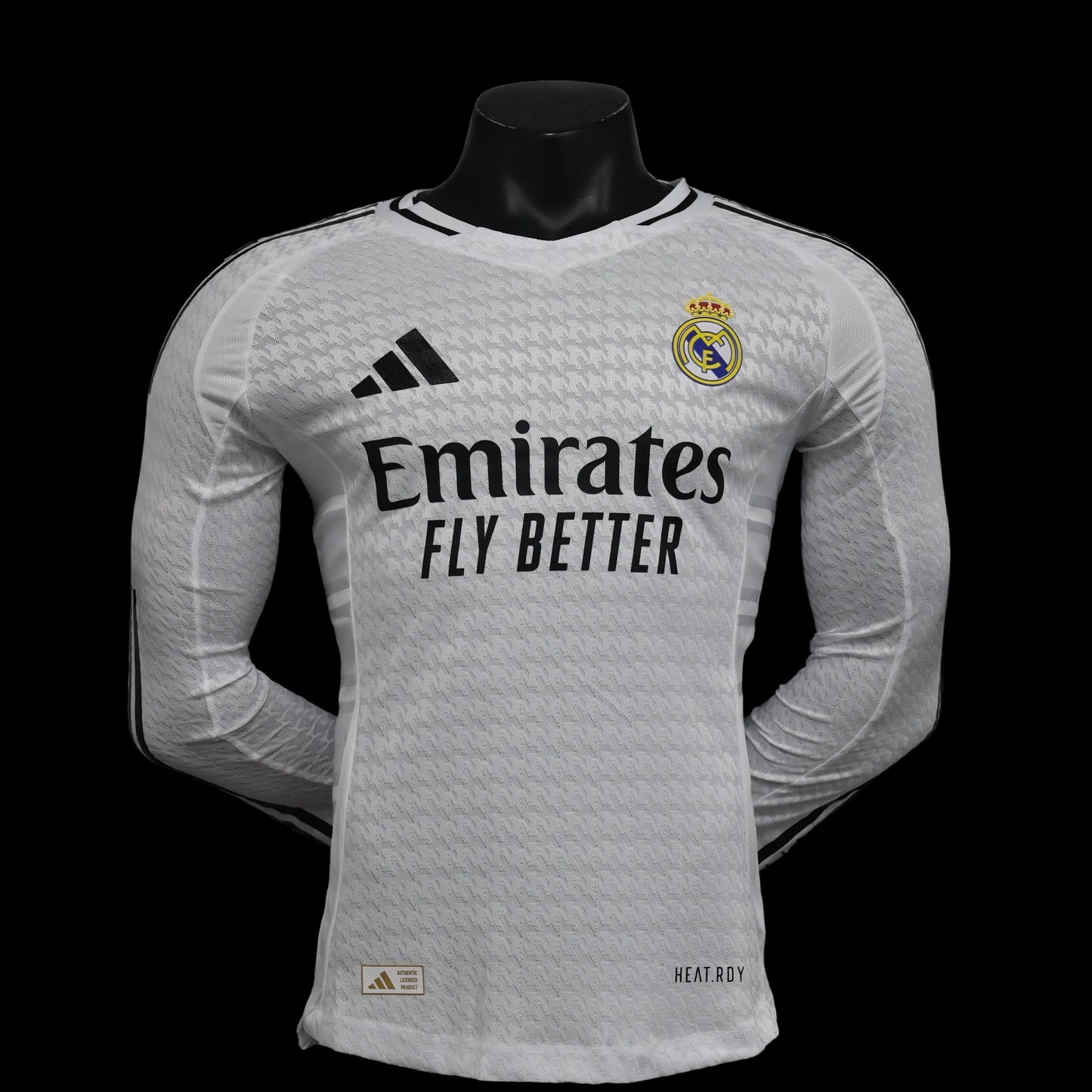 REAL MADRID PRIMERA EQUIPACIÓN MANGA LARGA