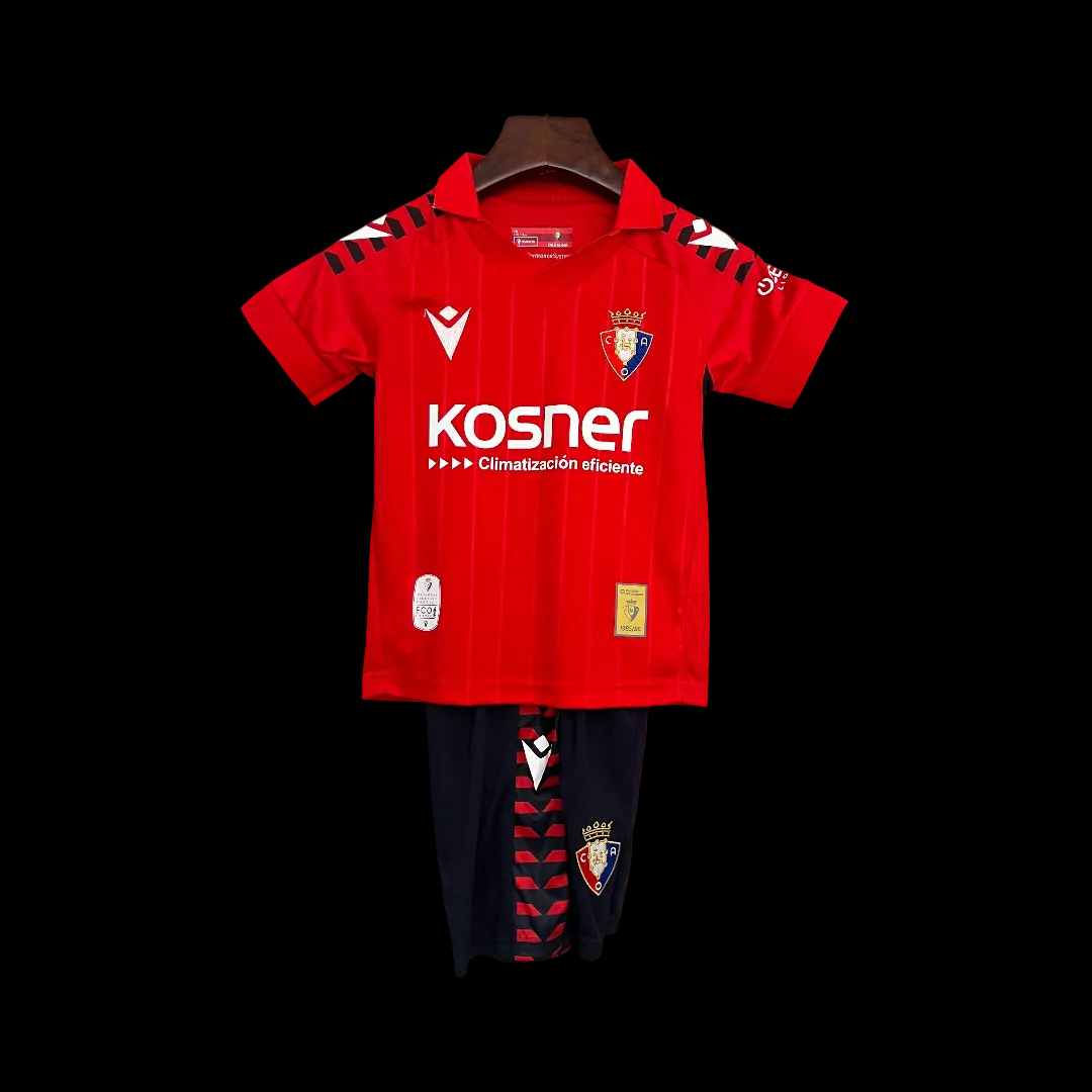 OSASUNA NIÑOS 25-26 PRIMERA EQUIPACIÓN